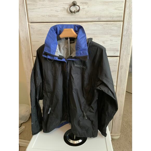 Marmot Windbreaker Jacket - Women's Medium - Black/Purple - Picture 3 of 5